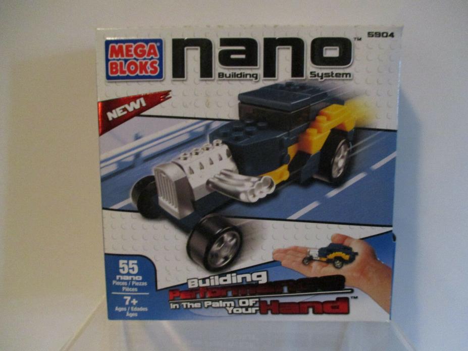 Mega Bloks Nano Hot Rod, model and set