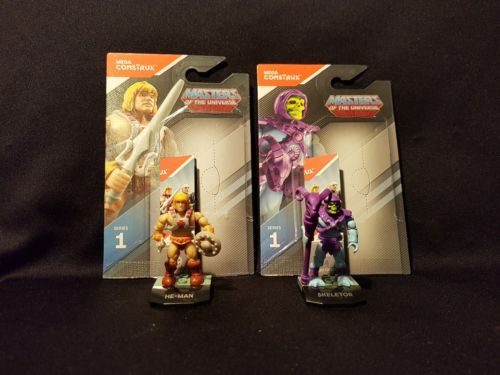 Mega Construx Heroes He-man and Skeletor Masters of the Universe series 1