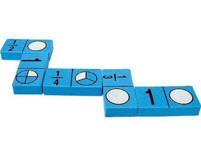 Foam Fraction Dominoes. Teacher Created Resources. Delivery is Free