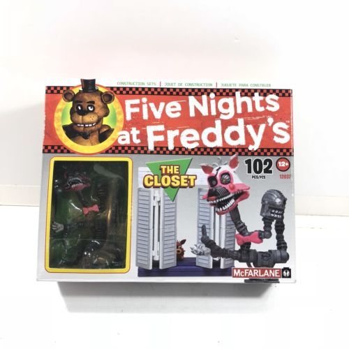 New - Five Nights at Freddy's The Closet Construction Set McFarlane Toys