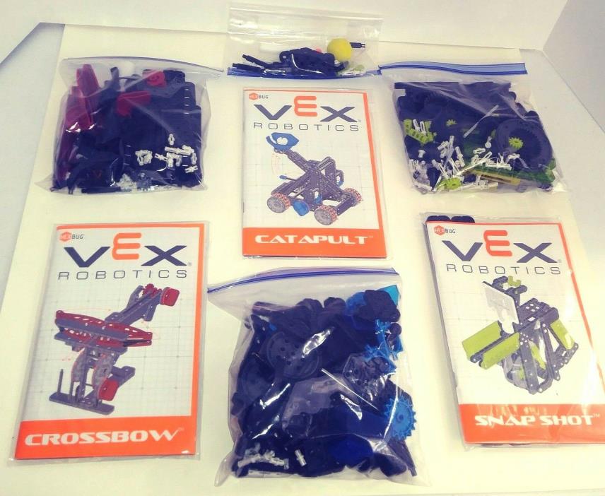 LOT: VEX 3 Robot Kits Separated w/Instructions (READ Description Carefully)