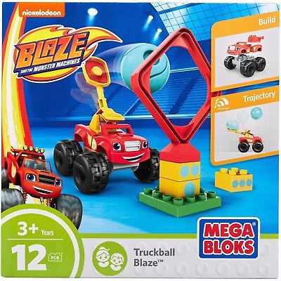 Mega Bloks Nickelodeon Blaze and the Monster Machines Truckball Blaze