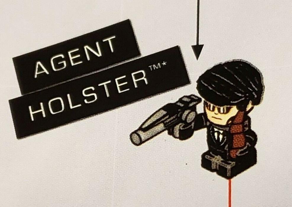Kre-o Kreo Mini figure Cityville Invasion Agent Holster of Haunted Hideaway Set