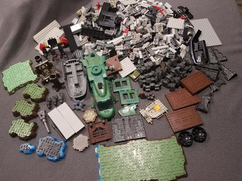 KRE-O Mega BLOKS Lot of 10lbs Hundreds of pcs Transformers, Dragons, Sorcerers L