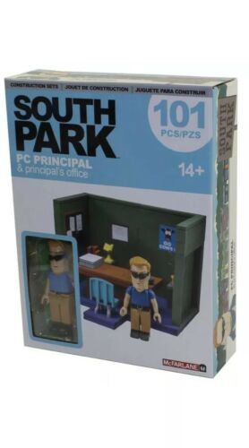 McFarlane Toys Building Small Sets - South Park - PRINCIPAL'S OFFICE (PC) - New