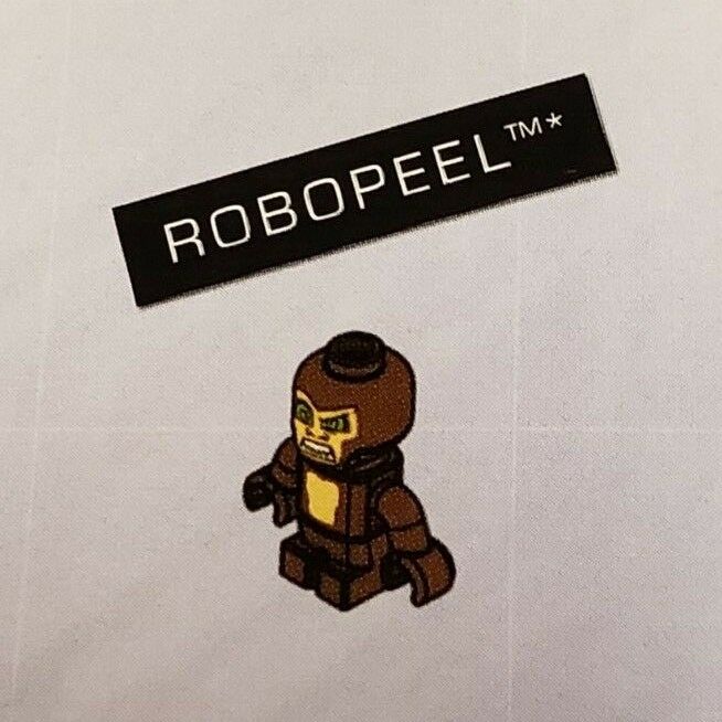 Kre-o Kreo Mini figure Cityville Invasion Robopeel of Skyscraper Mayhem Set