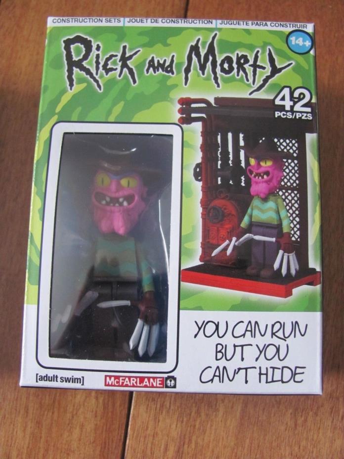 McFarlane 12852 Rick and Morty YOU CAN RUN BUT YOU CAN'T HIDE 42 pcs NEW