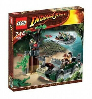 LEGO Indiana Jones 7625 River Chase. Shipping is Free