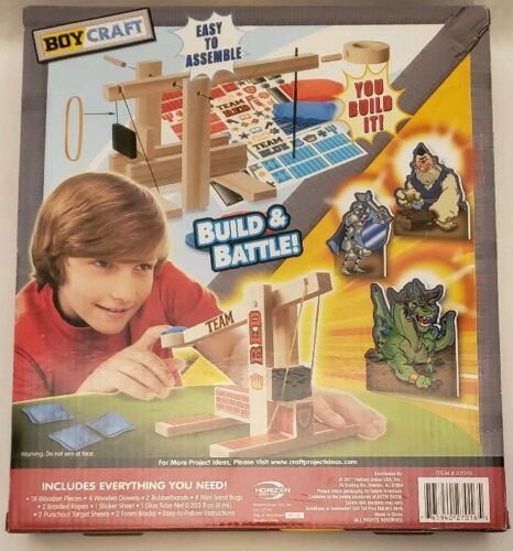 Boy Craft Catapult Wars Build Your Own Catapult Arts and Crafts for Boys