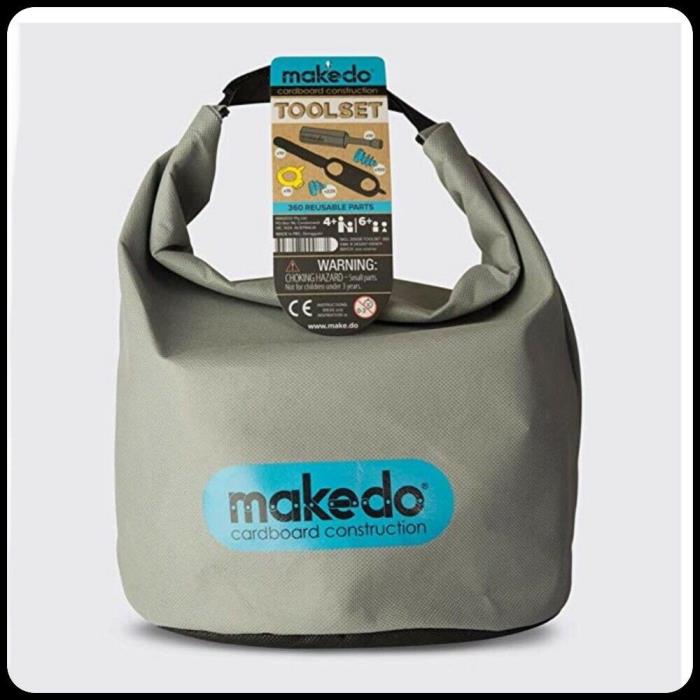 Makedo Cardboard Construction Toolset Includes 360 Reusable Tools
