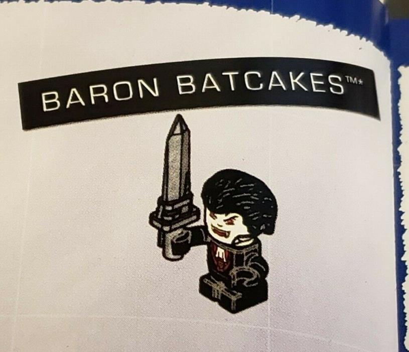 Kre-o Kreo Mini figure Cityville Invasion Baron Batcakes of Haunted Hideaway