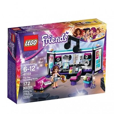 LEGO Friends 41103 Pop Star Recording Studio Building Kit. Brand New