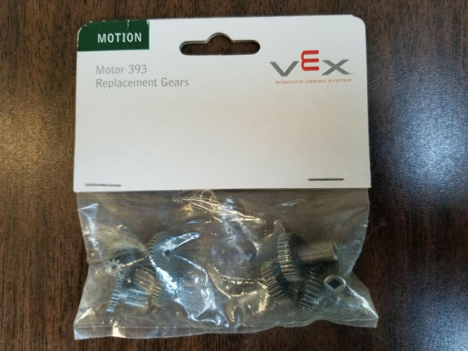 NEW VEX Robotics Motor 393 Replacement Gears (8 pc)  #276-1842 - NEW in pkg