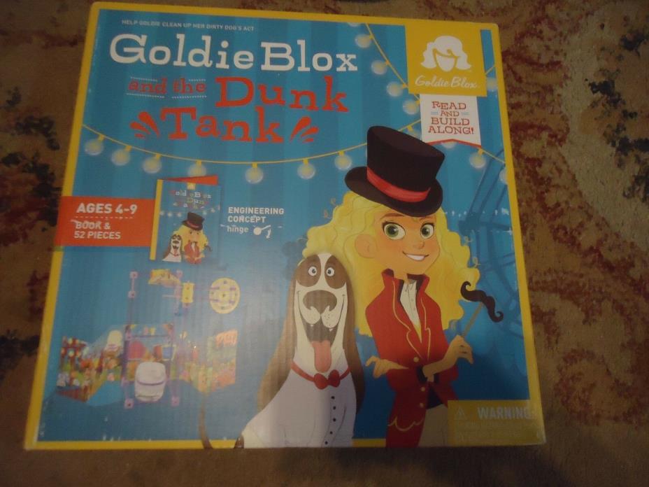 Goldie Blox and the Dunk Tank Sealed in Box