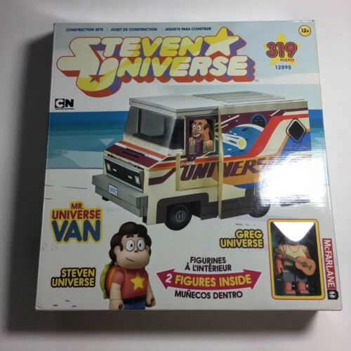 MCFARLANE STEVEN UNIVERSE GREG MR. UNIVERSE VAN CONSTRUCTION SET New Open Box