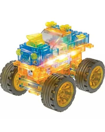 Laser Pegs 61010 Super Monster Truck 6-in-1 Building Set The First Lighted Toy