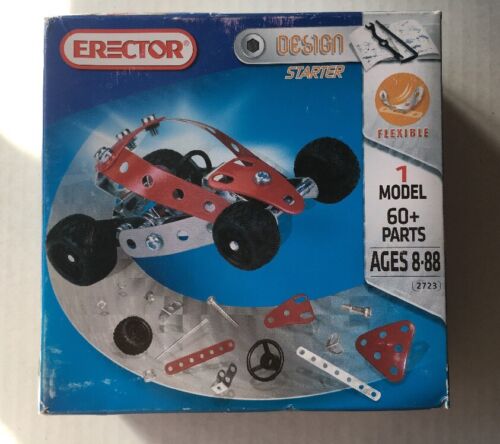Erector Set Model Kit #84 0710E #2723 Dune Buggy New Sealed 60+ Parts