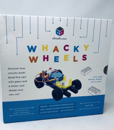 NEW Circuit Cubes Whacky Wheels Kit Educational Stem Toy Creative Discovery