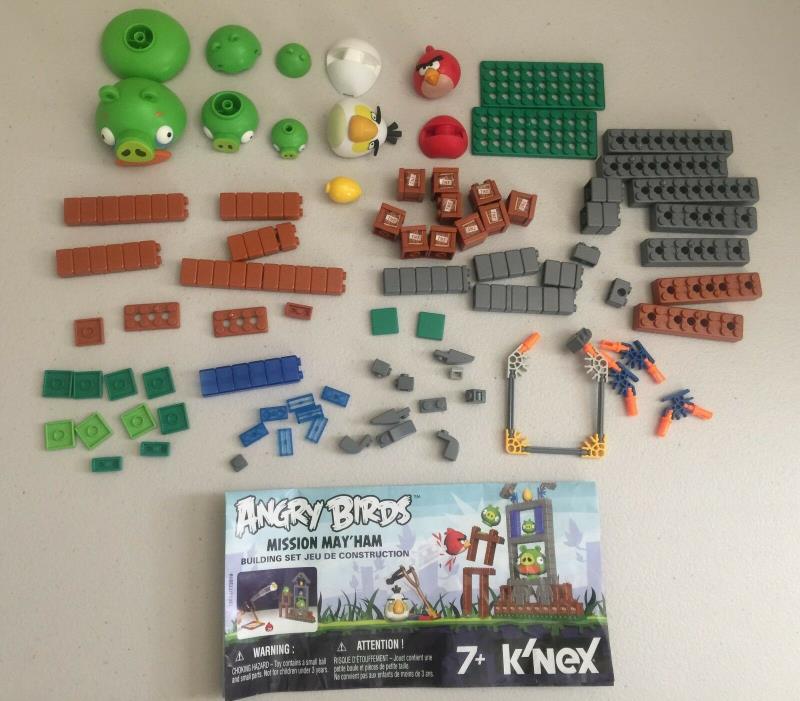 Knex Angry Birds Mission Mayham Replacement Parts Pieces Not Complete
