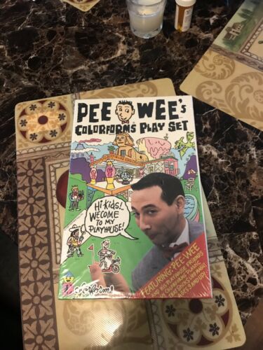Vintage Pee Wee's Playhouse Colorforms Play Set 1987 Sealed Peewee Herman