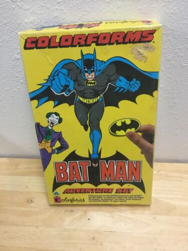Batman MIB adventure set Colorforms 1989 unopened Bat Man