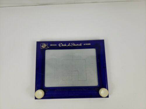 Ohio Art Etch A Sketch Classic - Purple- Good Working Condition