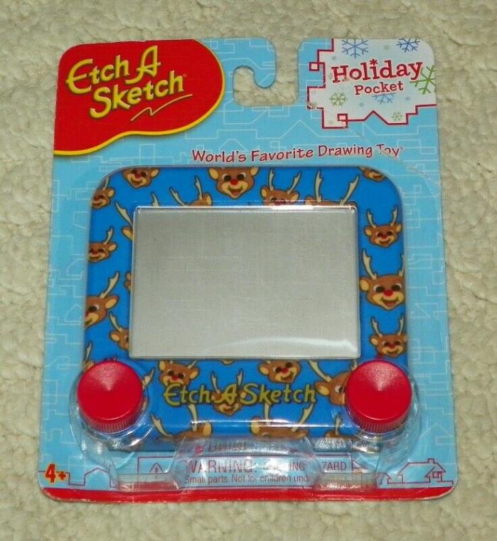 Holiday / Pocket - Etch a Sketch - Reindeer Pattern