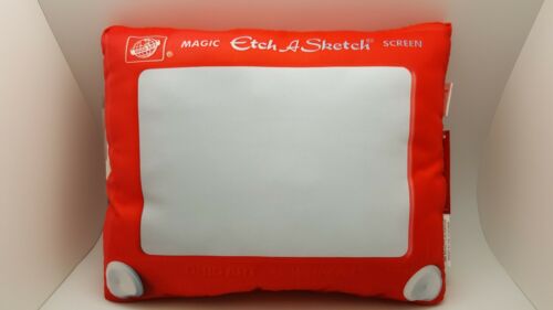 Etch A Sketch Autograph Pillow with Marker Birthday Parties Sleepovers Camp