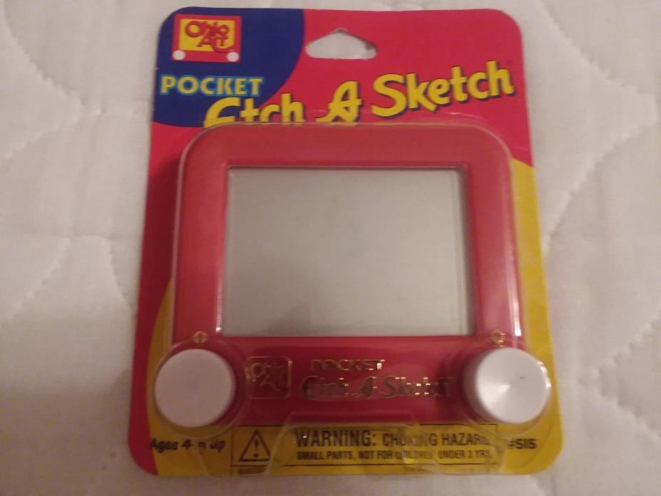 Vintage 1997 Ohio Art Pocket Etch-A Sketch Collector or Parts only/ Not Working