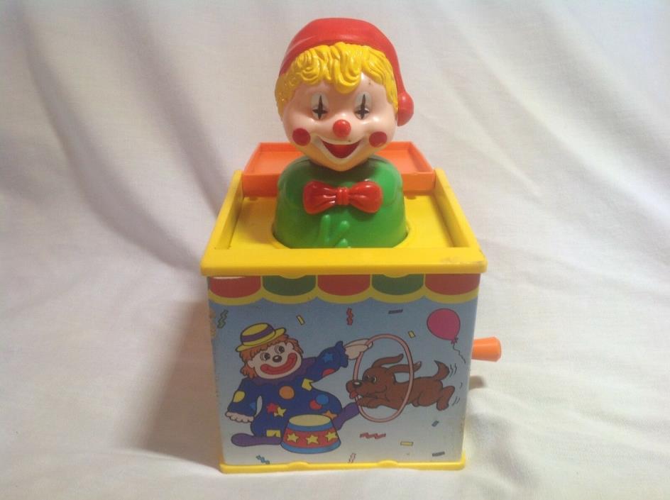 Redbox vintage1987 Clown Jack In The Box