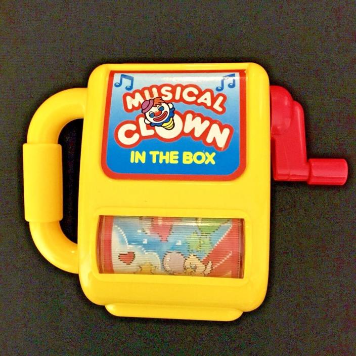 Jactoys Musical Clown in the Box Toys Baby Toddler Girl Boy