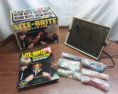 Vintage Lite-Brite Game 1978