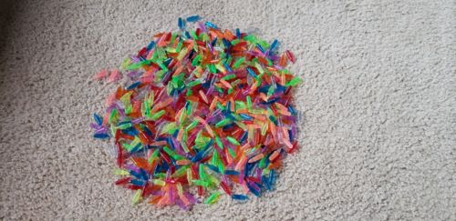 Large Lot 640 Lite Brite Pegs Replacement Lights Short Pegs 3/4