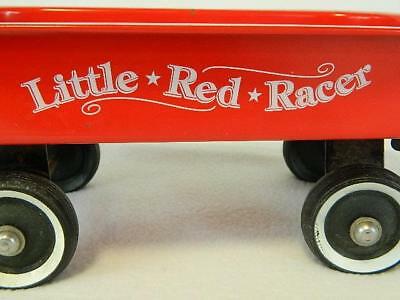 Miniature Little Red Racer Metal Wagon- Doll Size