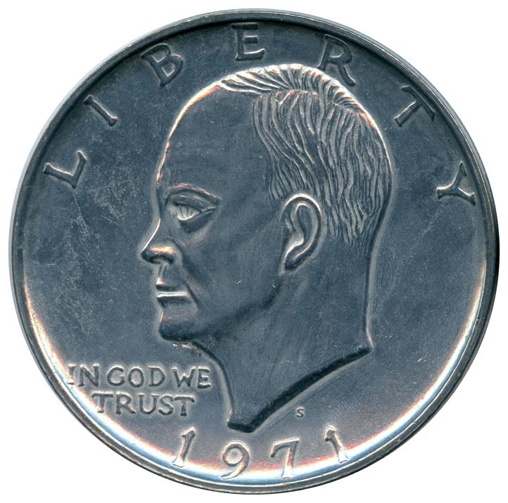 Giant 1971 Ike Dollar