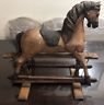 Antique Primitive Victorian Wooden slider /Rocking Horse