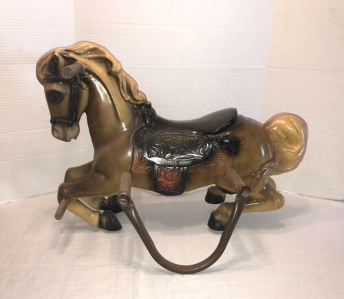Beautiful Vintage Wonder Horse Bouncy Horse Rocking Horse No Frame Carousel
