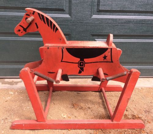 Vintage THE WONDER HORSE Bouncy Rocking Spring Ride-On Kid's Child’s Toy