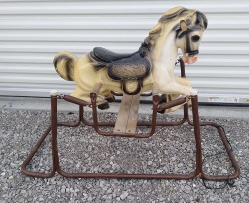 Vintage Wonder Horse Bounce Rocking Spring Cowboy Toy