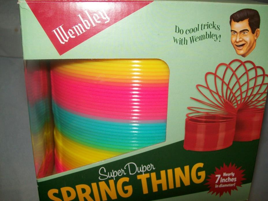 Wembley Super Duper Spring Thing,  Rainbow, 7 inch Diameter