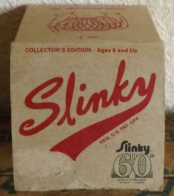 Collector's Edition Slinky 60th Anniversary 2005 James Industries IOB