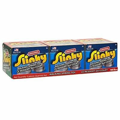The Windup Toys Original Slinky Brand Metal 3 Pack & Games