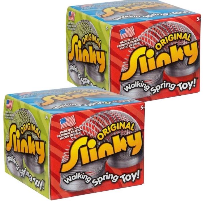 Slinky Original Toy Metal Classic Kids Fun Stocking Stuffers Uses Bird Feeder