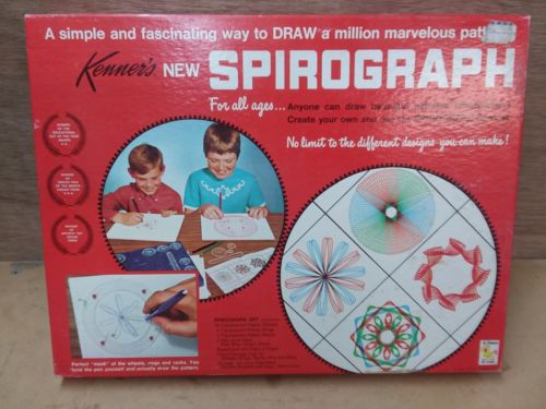 Vintage 1967 Kenner's New Spirograph No. 401; NEW OLD STOCK; Factory Sealed; Toy
