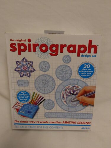 SPIROGRAPH DESIGN 30 PIECE SET W/ MARKERS CLASSIC TOYS NEW SEALED W/ PRECISION