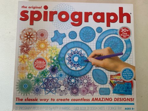 NEW The Original SPIROGRAPH Classic Childhood Activity & Design Set 30+ Designs