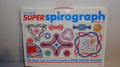 2014 Hasbro Super Spirograph Design Set Slightly Used Complete 75+ Parts and box