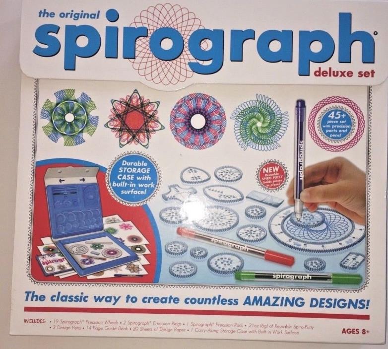 Spirograph, The Original Deluxe Design Set, 45+ pcs Christmas Birthday Gift NEW