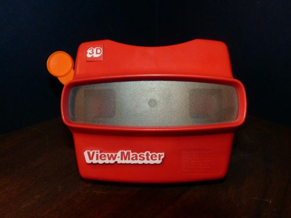 Red 3-D View-Master Toy No Reels Vintage