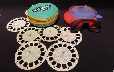 View-master 2002 Fisher Price/Mattel Red Version with 6 Reels & Case